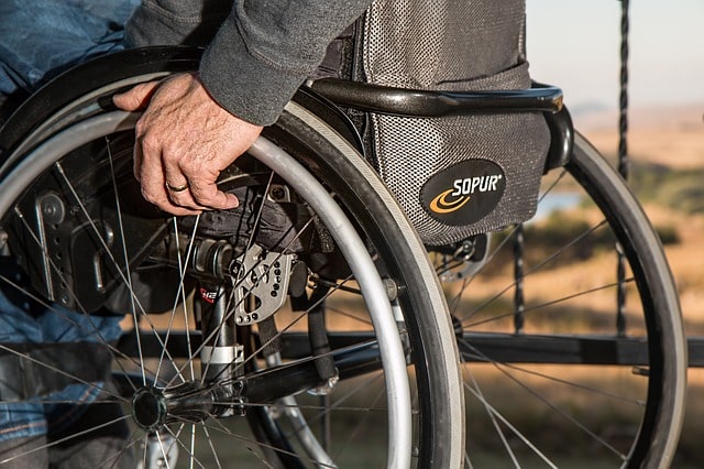 Man Speaking with Someone about SSDI