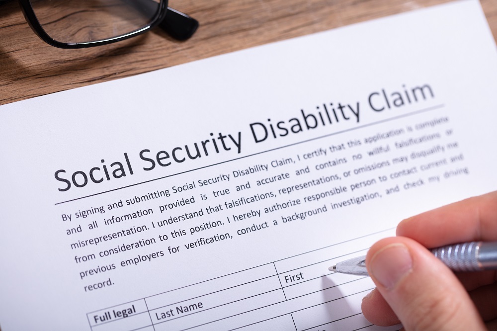 Social Security disability form|Judge listening