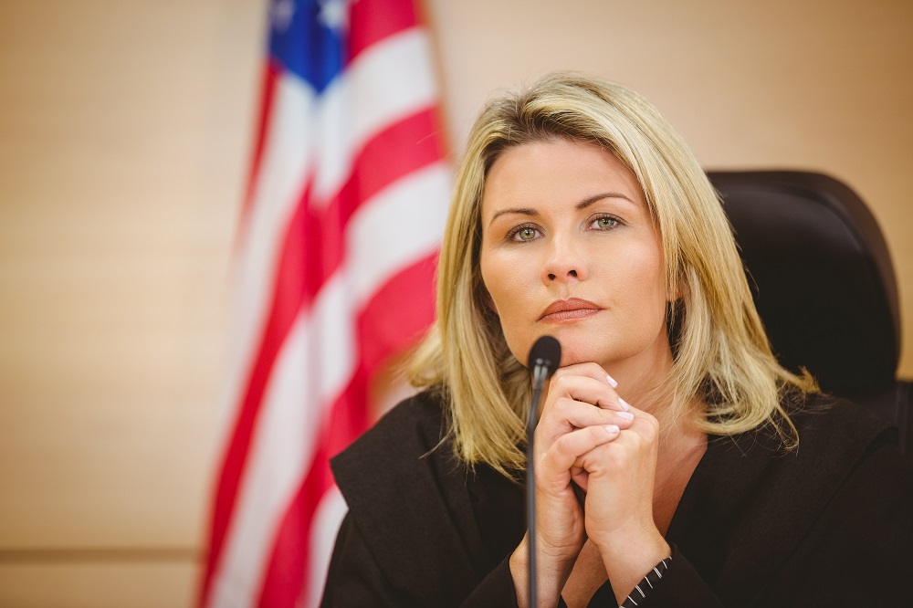 Judge listening